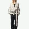 Zadig & Voltaire Aspen Belted Sweater Coat Erable -Zadig & Voltaire Clothing KWCO01586 ERABLE SHOOTING 67234e5dce454