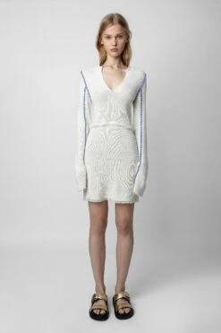 Zadig & Voltaire Hiko Dress Ecru