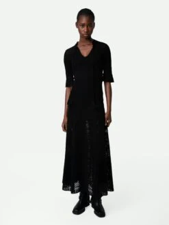 Zadig & Voltaire Memphis Dress Black