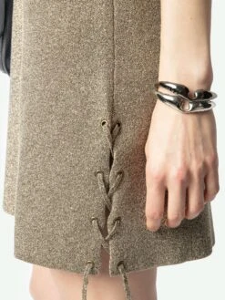 Zadig & Voltaire Daby Gold Metallic Mini Dress Gold 14 Zadig & Voltaire Daby Gold Metallic Mini Dress Gold -Zadig & Voltaire Clothing KWDR01206 GOLD HOVER 67a62554dd46a