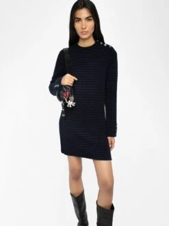 Zadig & Voltaire Maltyd Dress Black -Zadig & Voltaire Clothing KWDR01216 BLACK ADDI 1 686b81b5bfe69