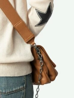 Zadig & Voltaire Cici Patch Cashmere Sweater Ecru -Zadig & Voltaire Clothing KWSW00064 ECRU ADDI 3 675ff406d0506