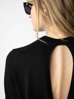 Zadig & Voltaire Emma Sweater Black -Zadig & Voltaire Clothing KWSW01480 NOIR ADDI 1