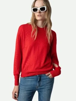 Zadig & Voltaire Emmy Sweater Japon -Zadig & Voltaire Clothing KWSW01596 JAPON HOVER