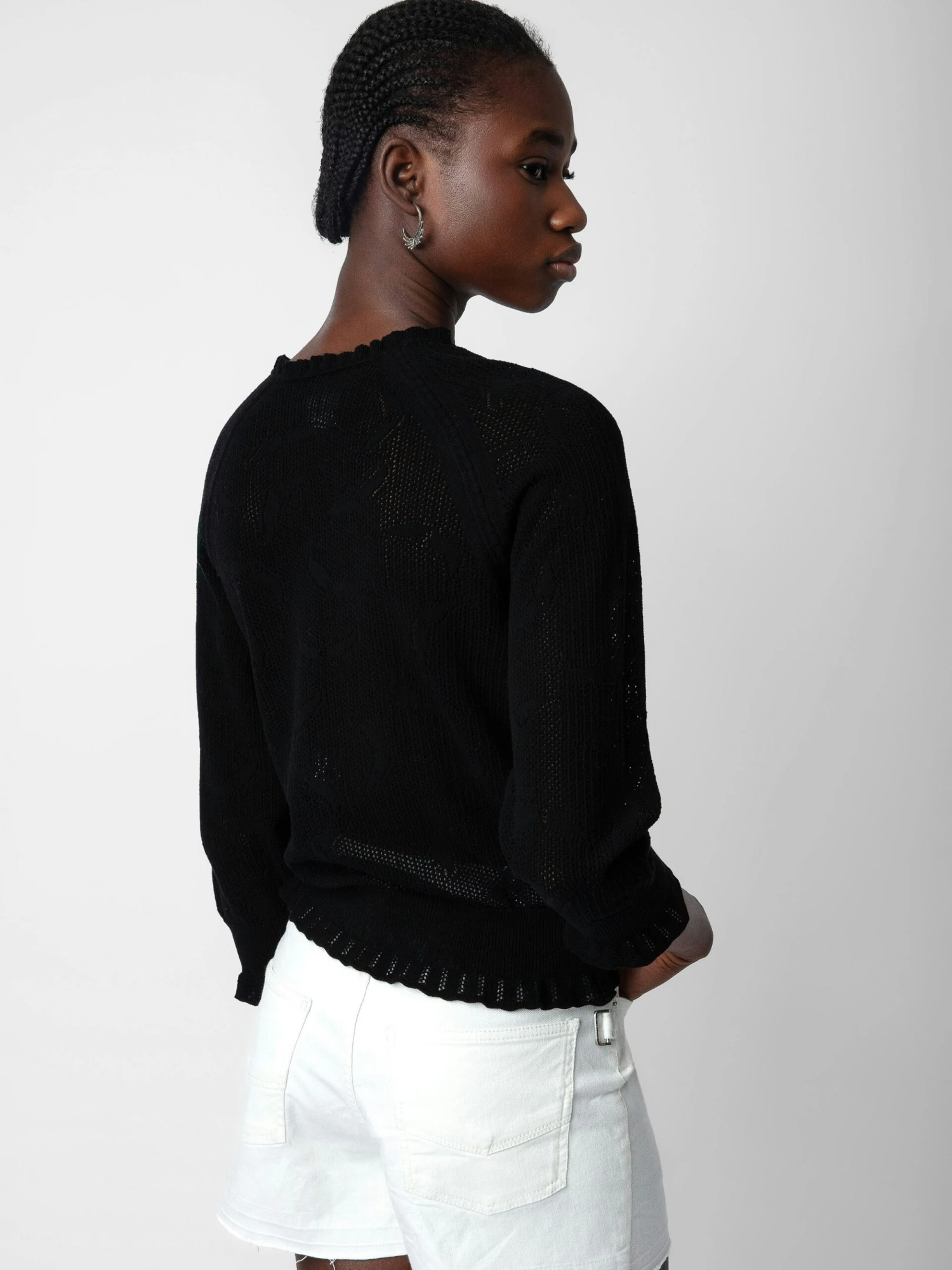 Zadig & Voltaire Moira Sweater Black 4 Zadig & Voltaire Moira Sweater Black - Image 2