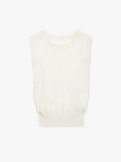 Zadig & Voltaire Emmyl Sweater Ecru -Zadig & Voltaire Clothing KWSW01641 ECRU PACKSHOT 6630a24e636c1