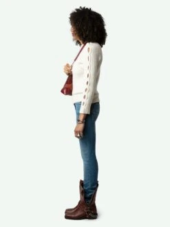 Zadig & Voltaire Sulky Sweater Flake -Zadig & Voltaire Clothing KWSW01658 FLAKE ADDI 2 667ed74790bd2