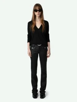 Zadig & Voltaire Rivy Cashmere Sweater Black