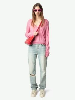 Zadig & Voltaire Rivy Cashmere Sweater Phlox