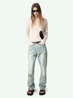 Zadig & Voltaire Pravis Cashmere Sweater Pearly