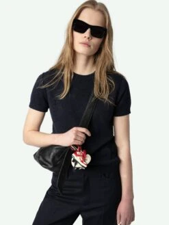 Zadig & Voltaire Bully Sweater Encre -Zadig & Voltaire Clothing KWSW02691 ENCRE ADDI 2 67b7581bc4178