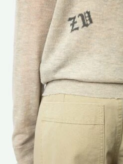 Zadig & Voltaire Ivy Cashmere Sweater Geology -Zadig & Voltaire Clothing KWSW02795 GEOLOGY ADDI 3 675ff3e99bcc3