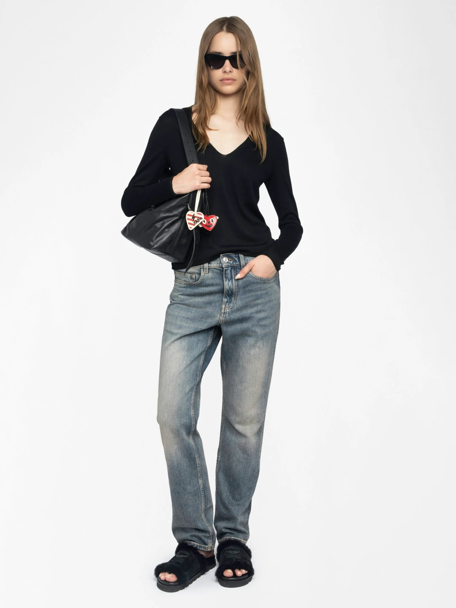 Zadig & Voltaire Nosfa Wool Sweater Black 3 Zadig & Voltaire Nosfa Wool Sweater Black