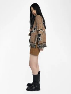 Zadig & Voltaire Leon Wool Sweater Daim -Zadig & Voltaire Clothing KWSW02812 DAIM ADDI 3 685d21f1cf4c6