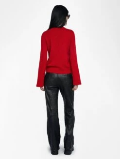 Zadig & Voltaire Lucas Sweater Love -Zadig & Voltaire Clothing KWSW02831 LOVE BACK 685d22b20fcab