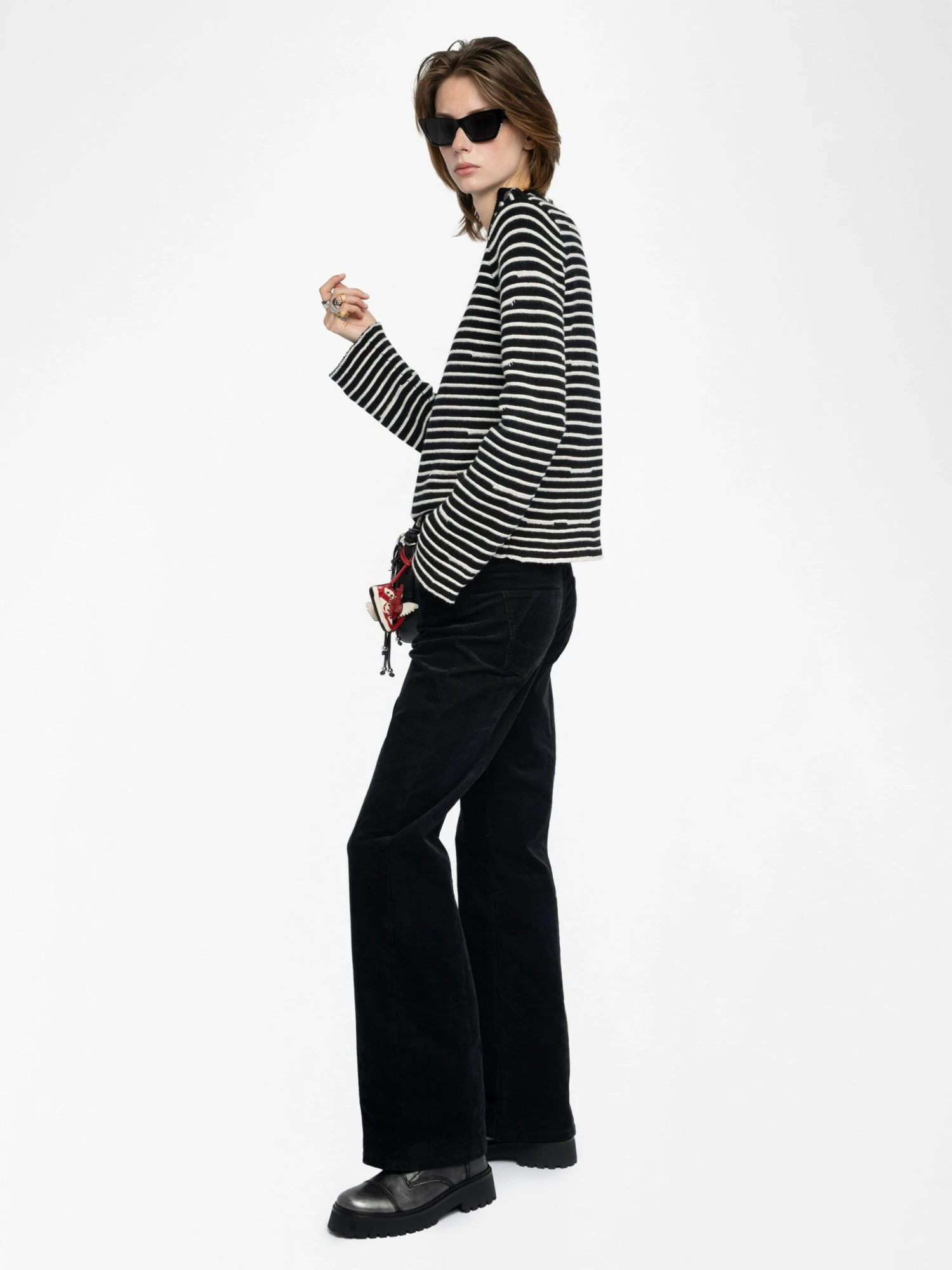 Zadig & Voltaire Spiky Sweater Black 7 Zadig & Voltaire Spiky Sweater Black - Image 5