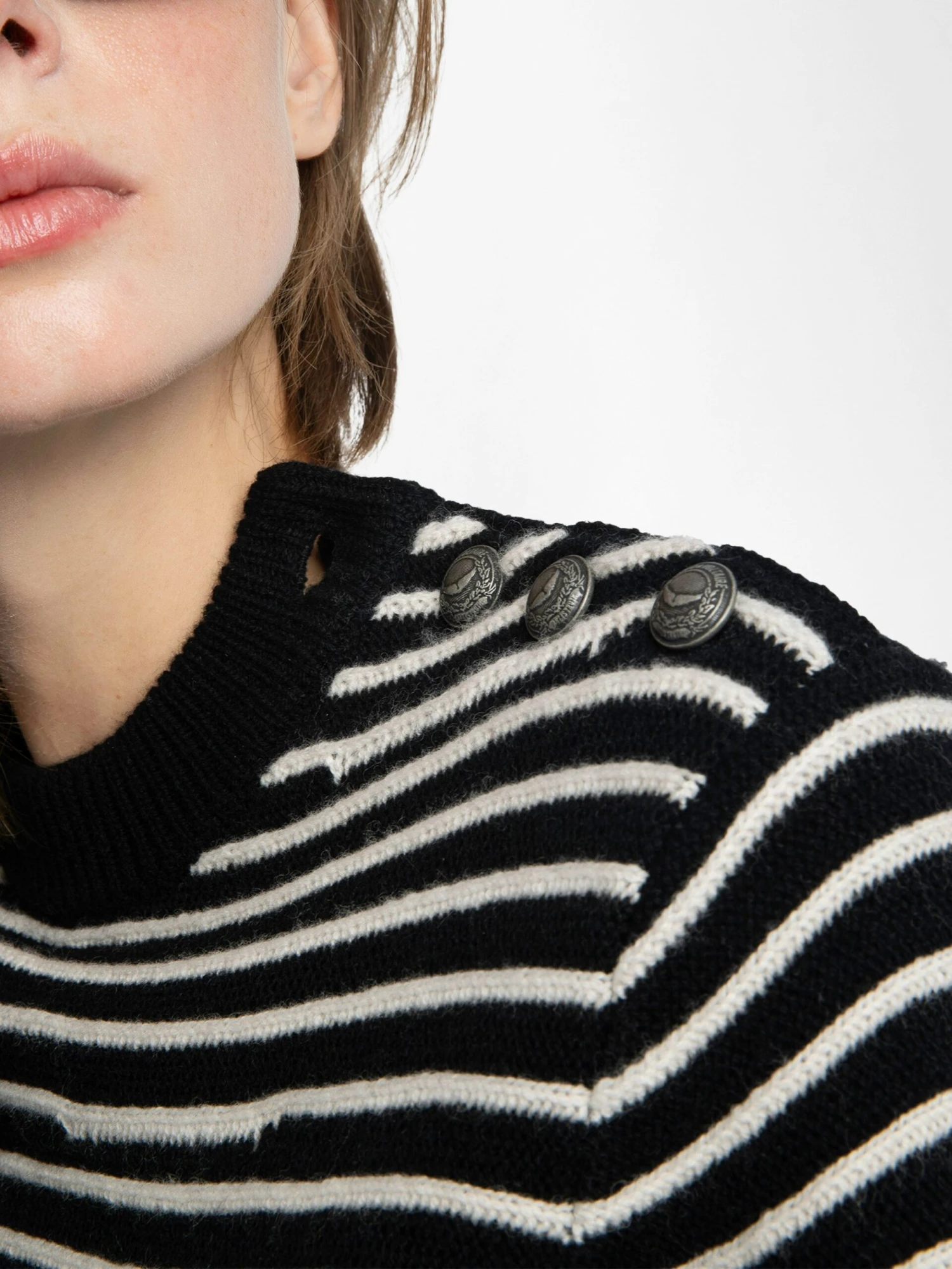 Zadig & Voltaire Spiky Sweater Black 8 Zadig & Voltaire Spiky Sweater Black - Image 6