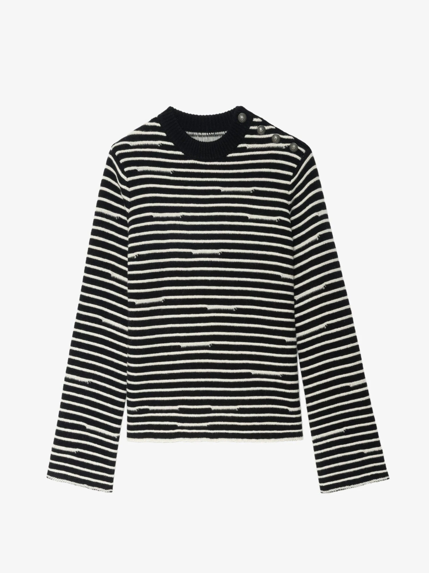 Zadig & Voltaire Spiky Sweater Black 9 Zadig & Voltaire Spiky Sweater Black - Image 7