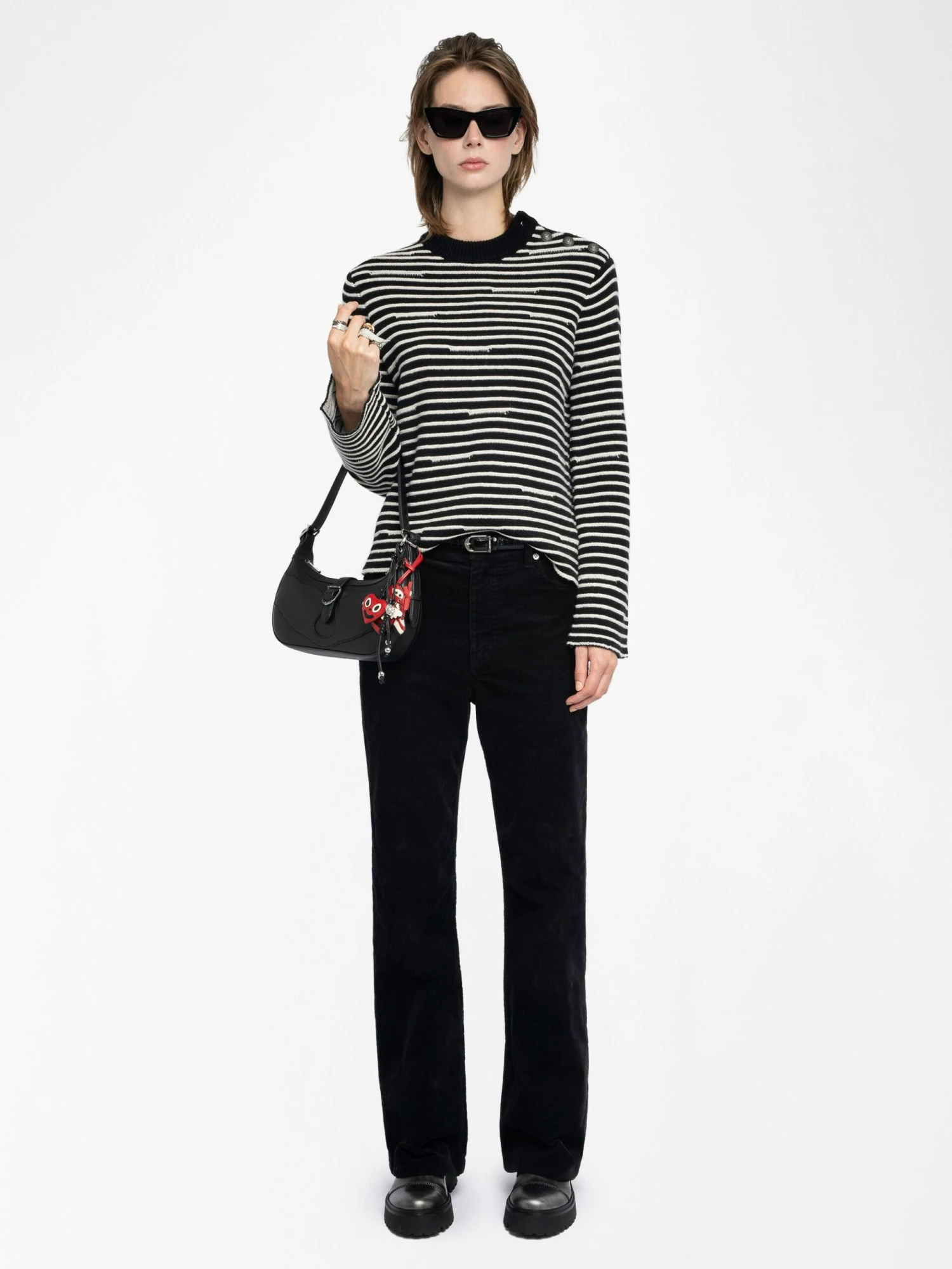 Zadig & Voltaire Spiky Sweater Black 3 Zadig & Voltaire Spiky Sweater Black