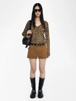 Zadig & Voltaire Rivy Cashmere Sweater Daim