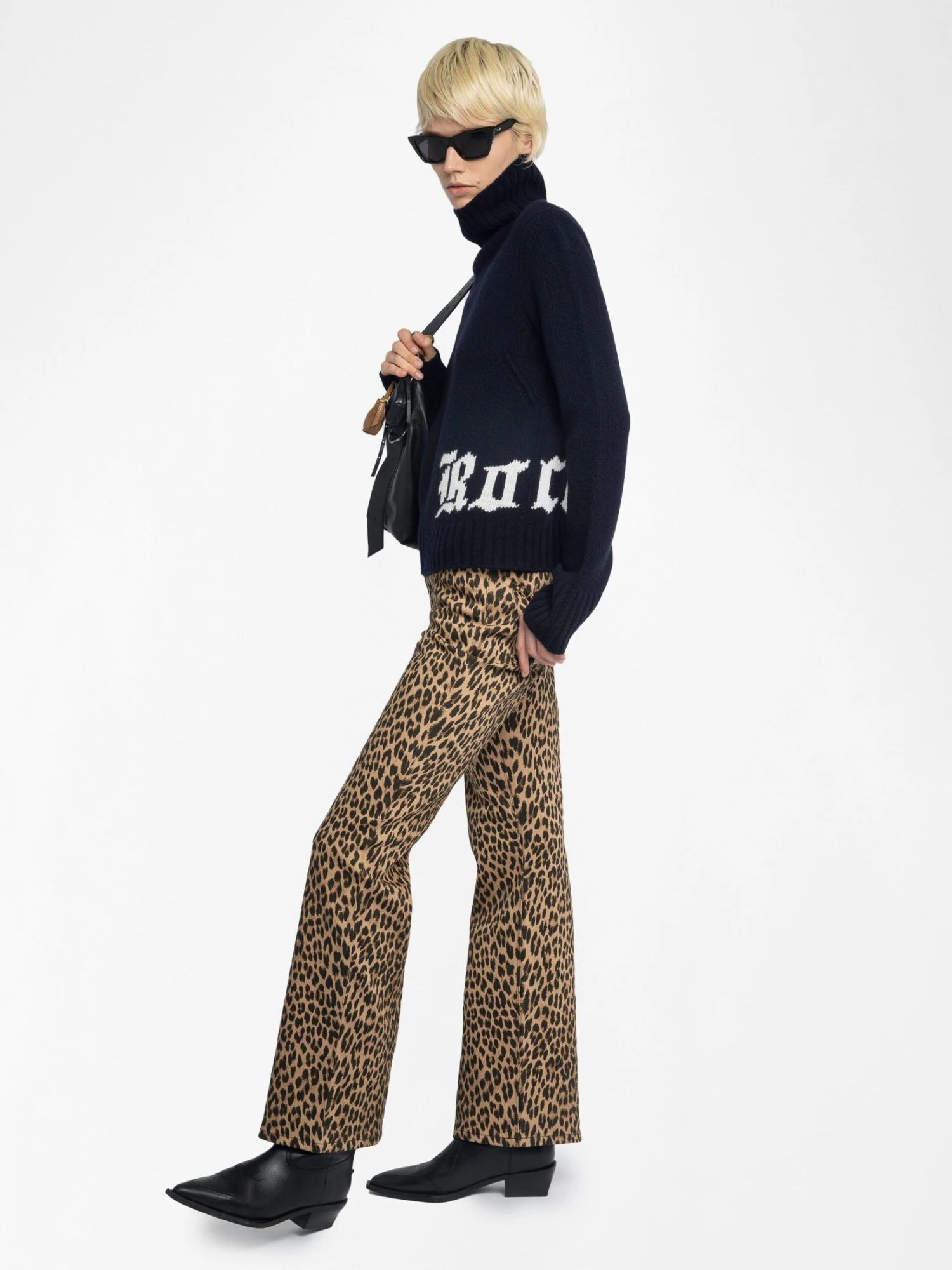 Zadig & Voltaire Nalma Wool Sweater Encre 6 Zadig & Voltaire Nalma Wool Sweater Encre - Image 4