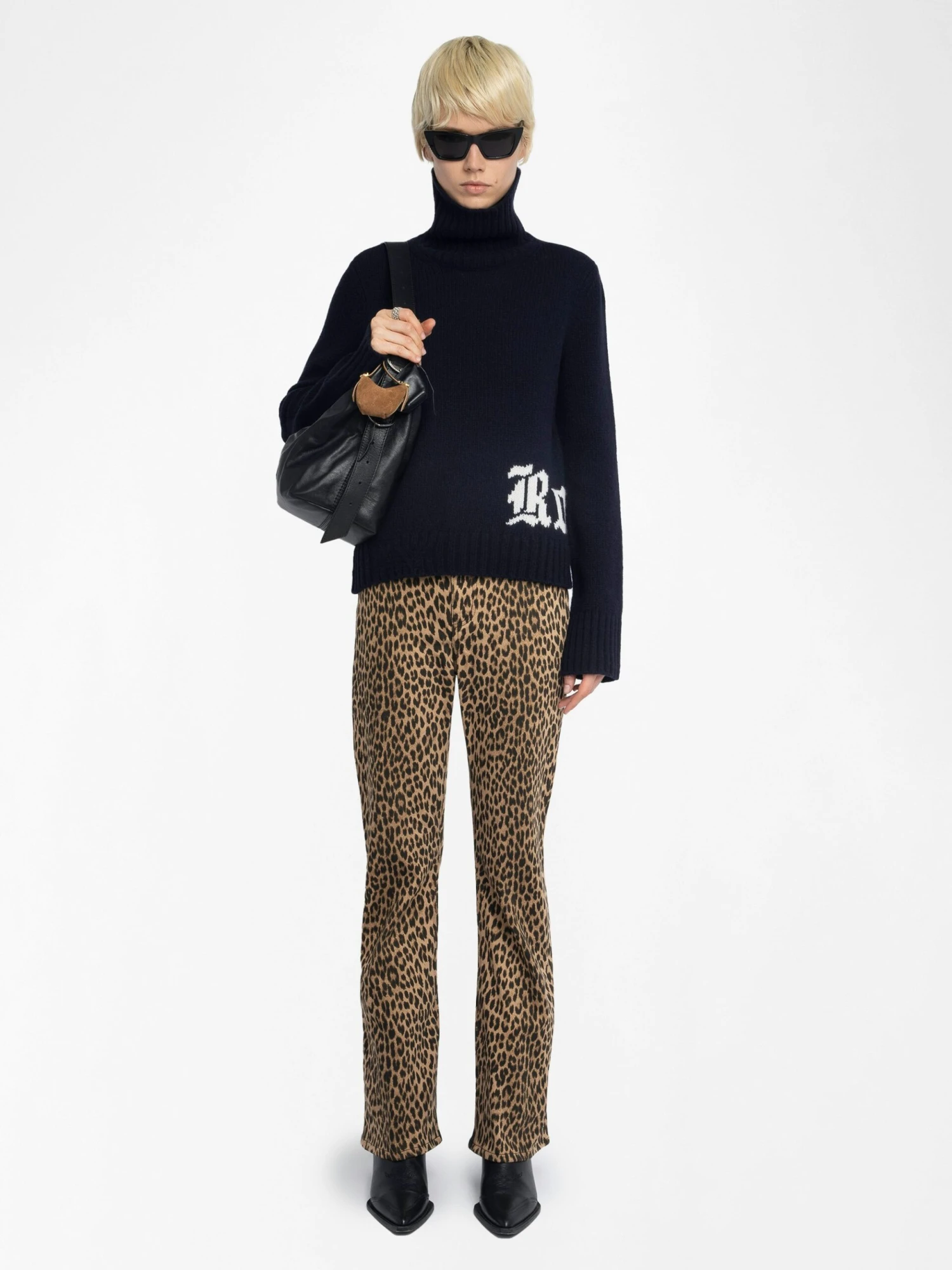 Zadig & Voltaire Nalma Wool Sweater Encre 3 Zadig & Voltaire Nalma Wool Sweater Encre