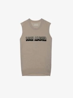 Zadig & Voltaire Nida Mon Amour Top Petale -Zadig & Voltaire Clothing KWTO00004 PETALE PACKSHOT