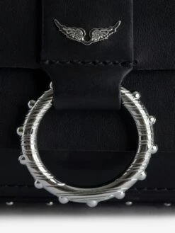 Zadig & Voltaire Kate Wallet Bag Noir Silver -Zadig & Voltaire Clothing LWBA00017 NOIR SILVER ADDI 1