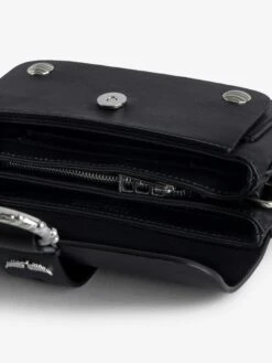 Zadig & Voltaire Kate Wallet Bag Noir Silver -Zadig & Voltaire Clothing LWBA00017 NOIR SILVER ADDI 4