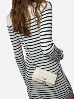 Zadig & Voltaire Rock Nano Quilted Clutch Flash -Zadig & Voltaire Clothing LWBA00052 FLASH HOVER 68482b5fd7f32