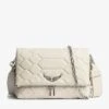 Zadig & Voltaire Rocky XL Quilted Clutch Flash -Zadig & Voltaire Clothing LWBA00055 FLASH PACKSHOT 2