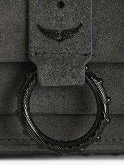 Zadig & Voltaire Kate Wallet Suede Bag Road 12 Zadig & Voltaire Kate Wallet Suede Bag Road -Zadig & Voltaire Clothing LWBA02062 ROAD ADDI 1 66e0393132e53