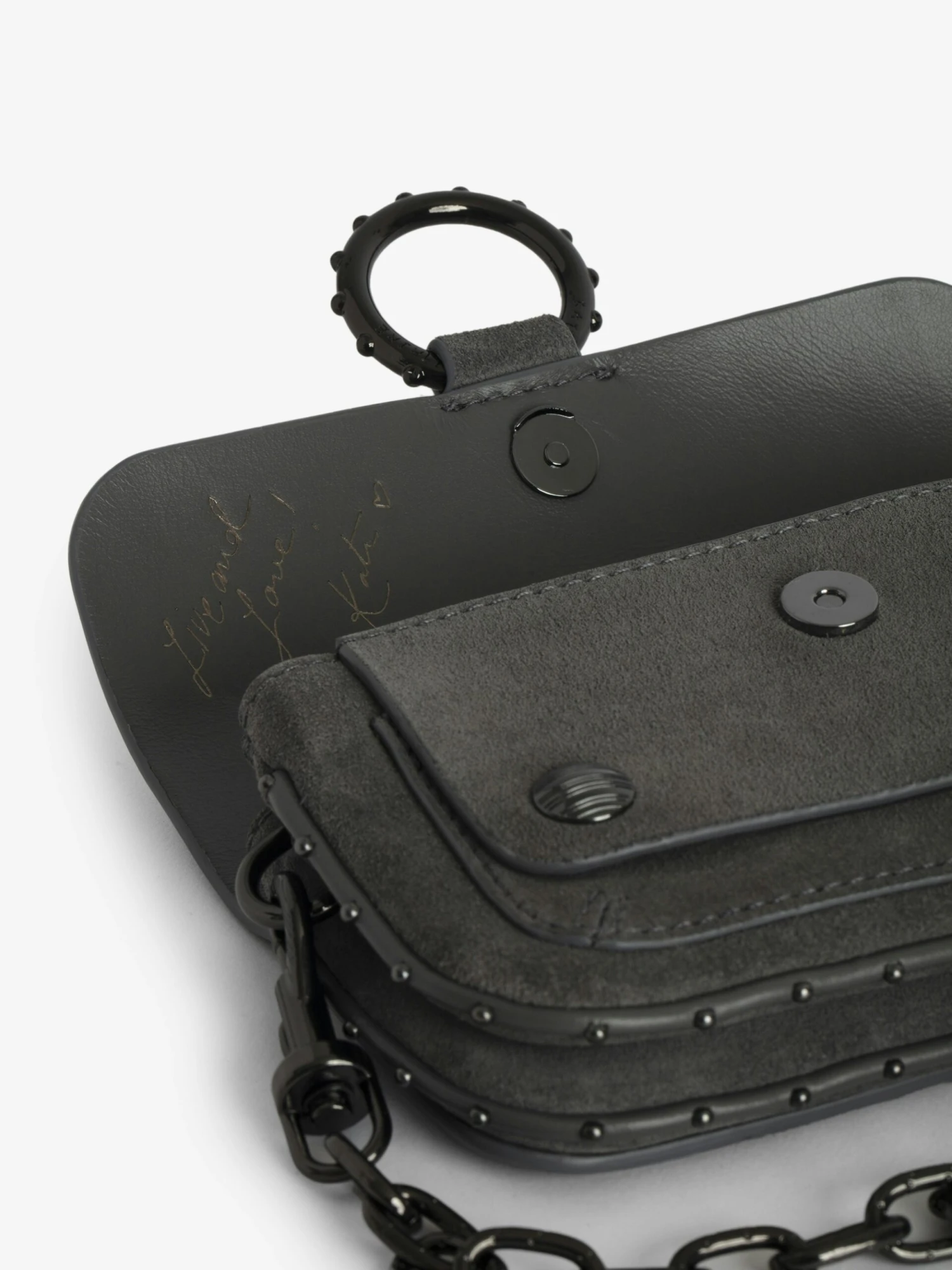 Zadig & Voltaire Kate Wallet Suede Bag Road 7 Zadig & Voltaire Kate Wallet Suede Bag Road - Image 5