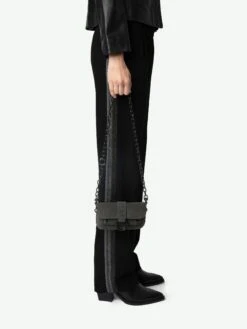 Zadig & Voltaire Kate Wallet Suede Bag Road 16 Zadig & Voltaire Kate Wallet Suede Bag Road -Zadig & Voltaire Clothing LWBA02062 ROAD ADDI 6 6703943115210