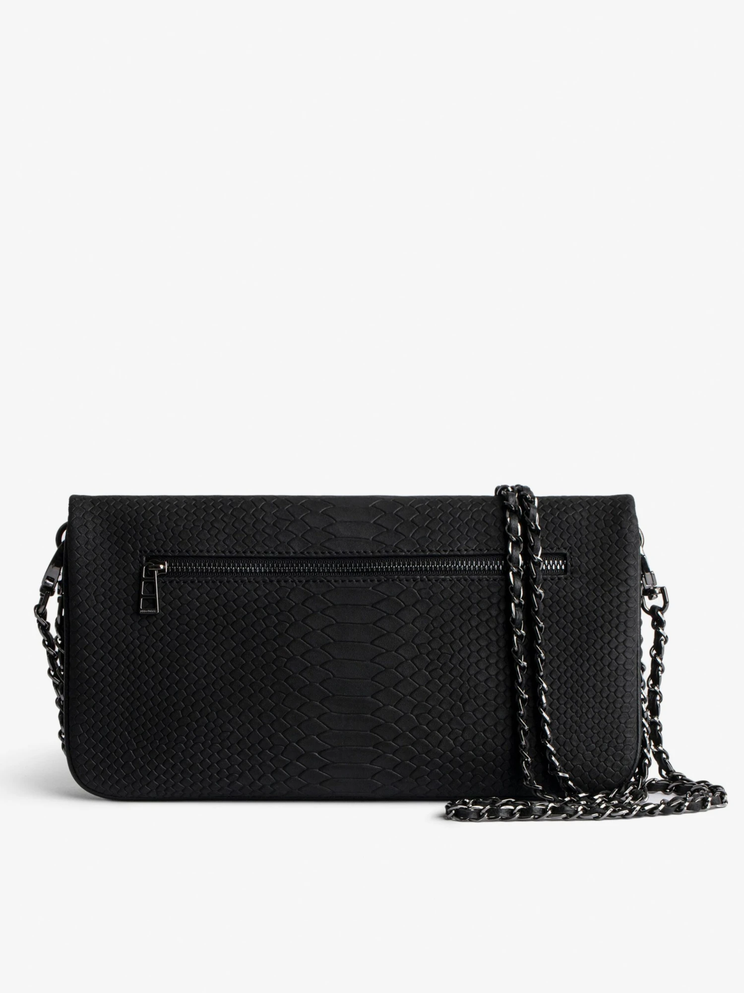 Zadig & Voltaire Rock Soft Savage Clutch Black 4 Zadig & Voltaire Rock Soft Savage Clutch Black - Image 2