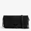 Zadig & Voltaire Rock Soft Savage Clutch Black -Zadig & Voltaire Clothing LWBA02223 NOIR PACKSHOT