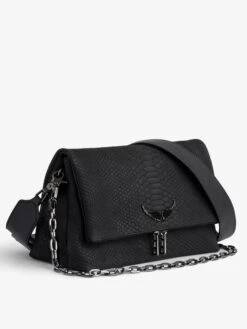 Zadig & Voltaire Rocky Soft Savage Bag Black -Zadig & Voltaire Clothing LWBA02269 NOIR ADDI 2