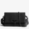 Zadig & Voltaire Rocky Soft Savage Bag Black -Zadig & Voltaire Clothing LWBA02269 NOIR PACKSHOT