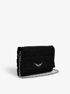 Zadig & Voltaire Rock Eternal Clutch Black -Zadig & Voltaire Clothing LWBA02463 NOIR ADDI 2 6627676d70fb4