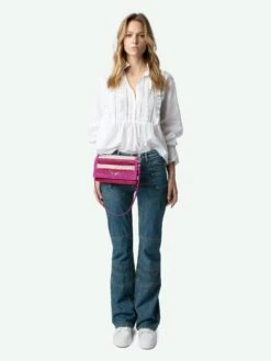 Zadig & Voltaire Rock Eternal Clutch Power -Zadig & Voltaire Clothing LWBA02463 POWER HOVER 66262d1b1e026