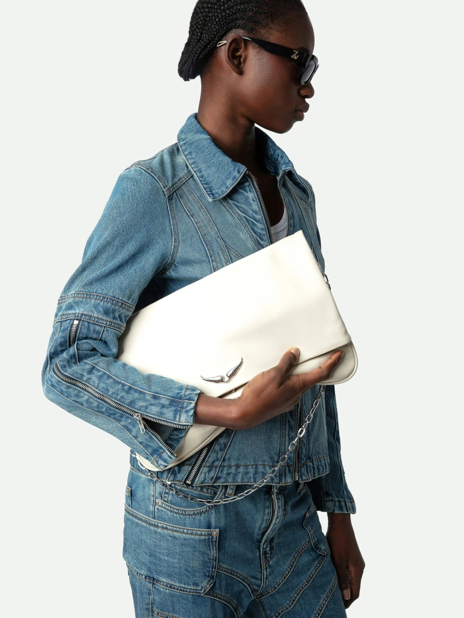 Zadig & Voltaire Rock Eternal XL Clutch Flash 8 Zadig & Voltaire Rock Eternal XL Clutch Flash - Image 6