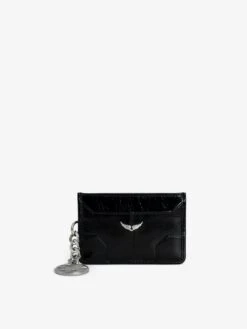 Zadig & Voltaire Sunny Pass Card Holder Black