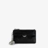 Zadig & Voltaire Sunny Card Card Holder Black -Zadig & Voltaire Clothing LWBA02519 NOIR PACKSHOT 66228a43e7161