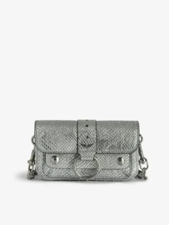 Zadig & Voltaire Kate Wallet Wild Bag Silver