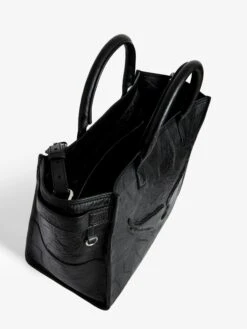 Zadig & Voltaire Angel Tote Bag Black -Zadig & Voltaire Clothing LWBA02577 NOIR ADDI 4 669e5126e0d96
