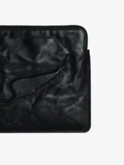 Zadig & Voltaire Angel Clutch Black -Zadig & Voltaire Clothing LWBA02578 NOIR ADDI 3 666c35710a22c