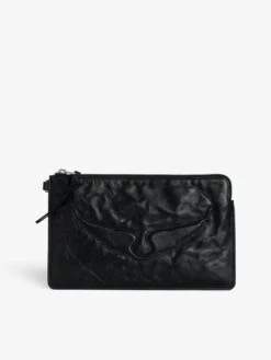 Zadig & Voltaire Angel Clutch Black
