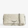 Zadig & Voltaire Rock Quilted Clutch Flash -Zadig & Voltaire Clothing LWBA02581 FLASH PACKSHOT PACKSHOT