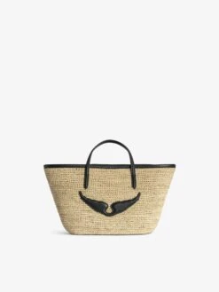 Zadig & Voltaire Mini Wings Basket Bag Noir -Zadig & Voltaire Clothing LWBA03656 NOIR ADDI 3 6798efb474dee