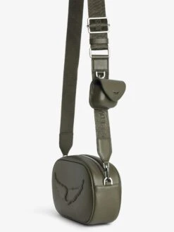 Zadig & Voltaire Rock With You Leather Camera Crossbody Bag Record -Zadig & Voltaire Clothing LWBA03657 RECORD ADDI 3 6710d8ed2d308